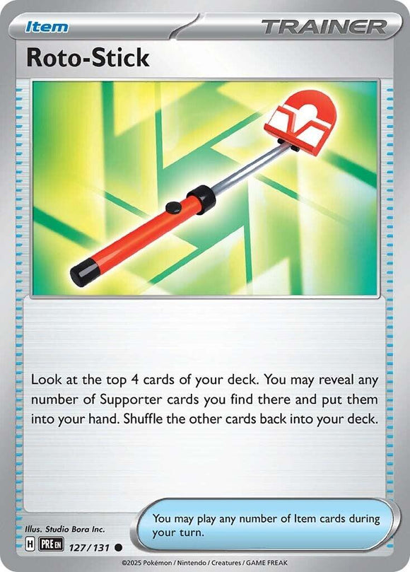 Roto-Stick [127/131] [Prismatic Evolutions] Reverse Holofoil