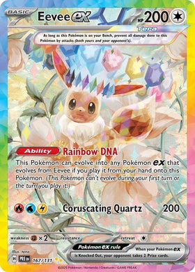 Eevee ex [167/131] [Prismatic Evolutions] Holofoil