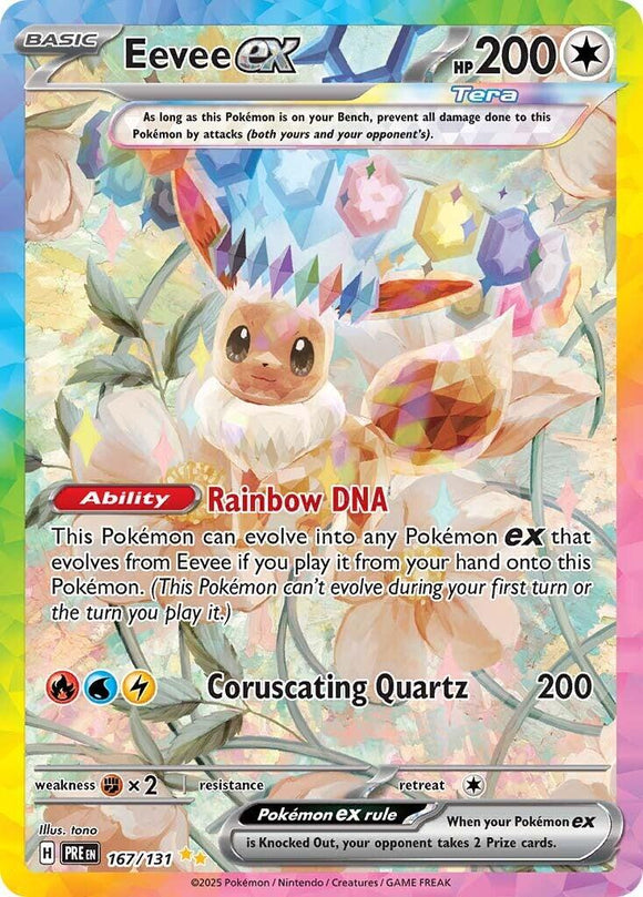 Eevee ex [167/131] [Prismatic Evolutions] Holofoil