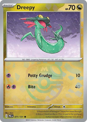 Dreepy (Master Ball Pattern) [071/131] [Prismatic Evolutions] Holofoil