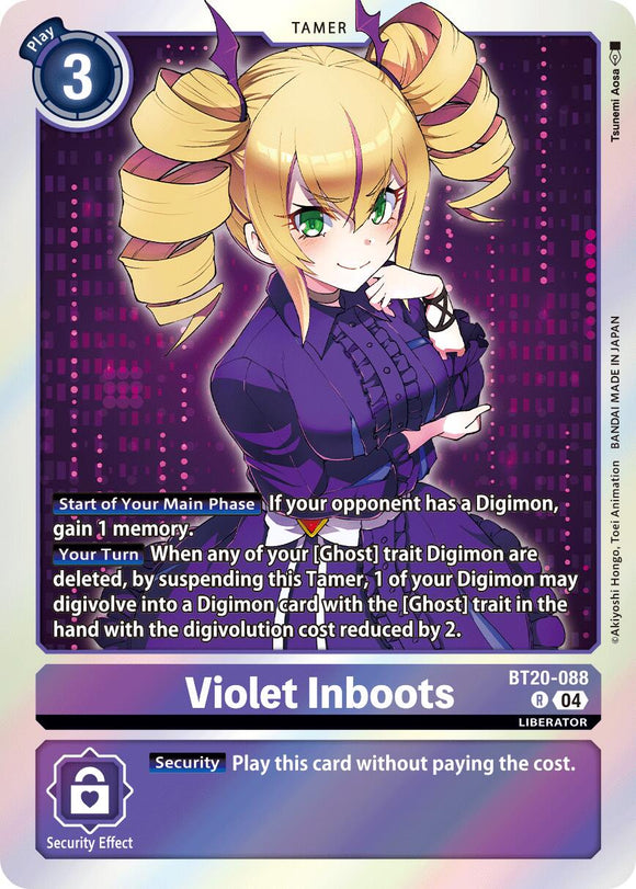 Violet Inboots [BT20-088] [Release Special Booster 2.5] Foil