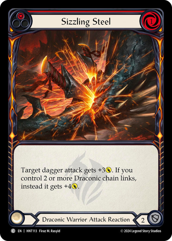 Sizzling Steel (Red) [HNT113] [The Hunted]