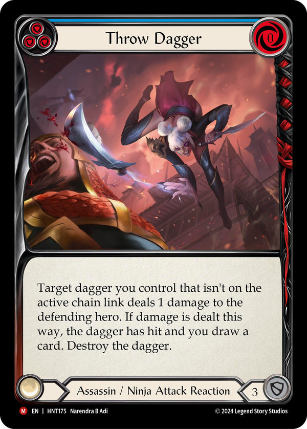 Throw Dagger [HNT175] [The Hunted]