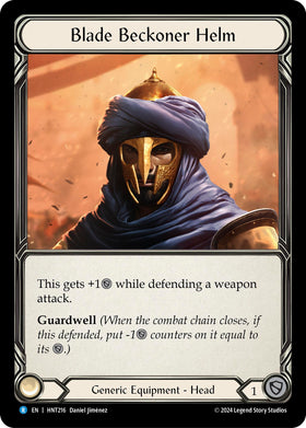 Blade Beckoner Helm [HNT216] [The Hunted] Cold Foil