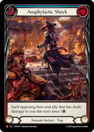 Anaphylactic Shock (Extended Art) [HNT016] [The Hunted] Rainbow Foil