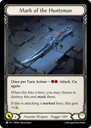 Mark of the Huntsman // Kunai of Retribution [HNT010//HNT056] [The Hunted]