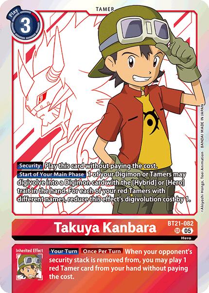 Takuya Kanbara [BT21-082] [World Convergence] Foil