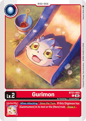 Gurimon [BT21-002 C] [World Convergence]