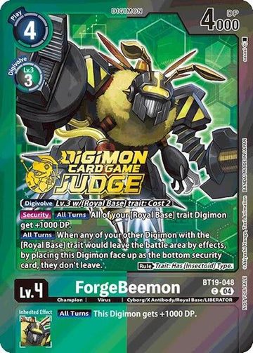 ForgeBeemon (Judge Pack 2025 Wave 1) [BT19-048 C] [Release Special Booster 2.0] Foil