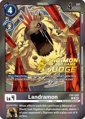 Landramon (Judge Pack 2025 Wave 1) [EX8-048] [Chain of Liberation] Foil