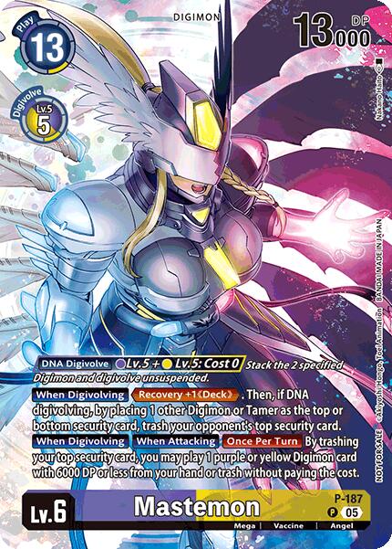 Mastemon (BT-21: Illustration Celebration Pack) [P-187] [World Convergence] Foil