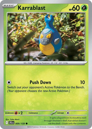 Karrablast [009/159] [Journey Together] Reverse Holofoil