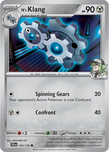 N's Klang [104/159] [Journey Together] Reverse Holofoil