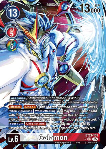 Gaiamon (Alternate Art) [BT21-101] [World Convergence] Foil