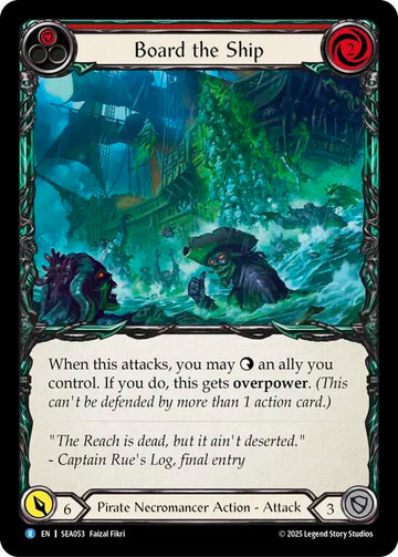Board the Ship [SEA053] [High Seas]