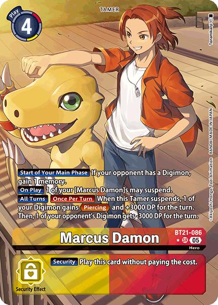 Marcus Damon (Alternate Art) [BT21-086] [World Convergence] Foil