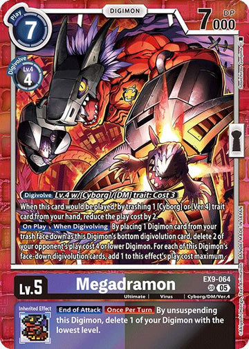 Megadramon [EX9-064] [Versus Monsters] Foil