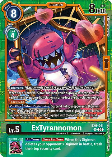 ExTyrannomon [EX9-041 R] [Versus Monsters] Foil