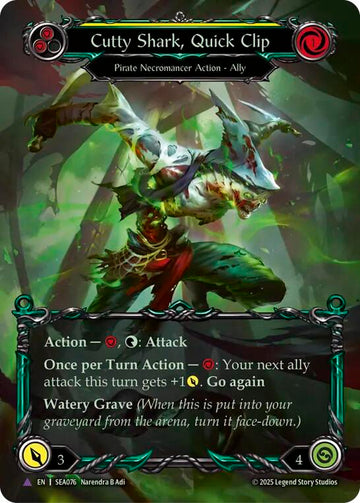 Cutty Shark, Quick Clip (Marvel) [SEA076] [High Seas] Cold Foil