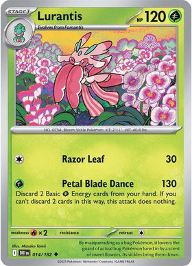 Lurantis [014/182] [Destined Rivals] Reverse Holofoil