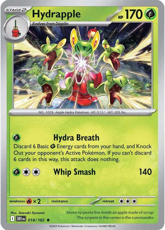 Hydrapple [018/182] [Destined Rivals] Reverse Holofoil