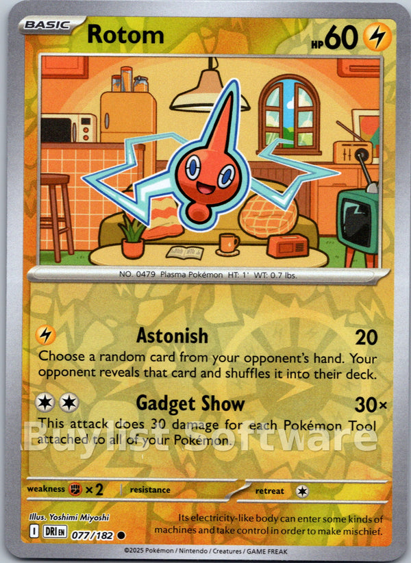 Rotom [077/182] [Destined Rivals] Reverse Holofoil