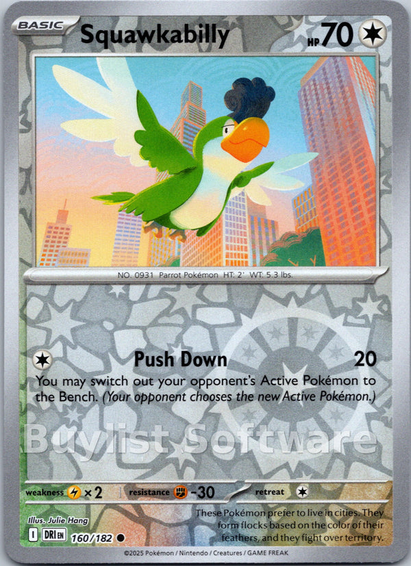 Squawkabilly [160/182] [Destined Rivals] Reverse Holofoil