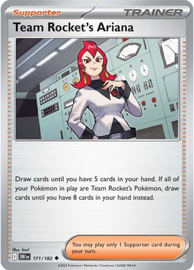 Team Rocket's Ariana [171/182] [Destined Rivals] Reverse Holofoil