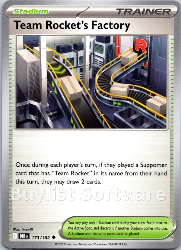 Team Rocket's Factory [173/182] [Destined Rivals]