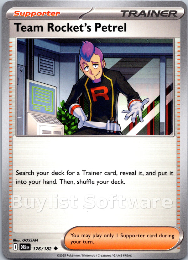 Team Rocket's Petrel [176/182] [Destined Rivals]