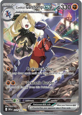 Cynthia's Garchomp ex [232/182] [Destined Rivals] Holofoil
