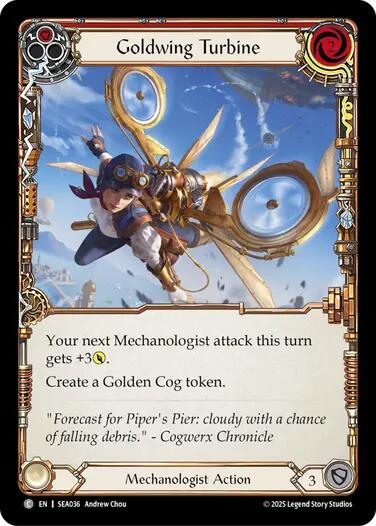 Goldwing Turbine (Red) [SEA036] [High Seas]