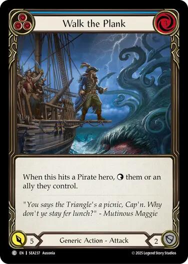 Walk the Plank (Blue) [SEA237] [High Seas]