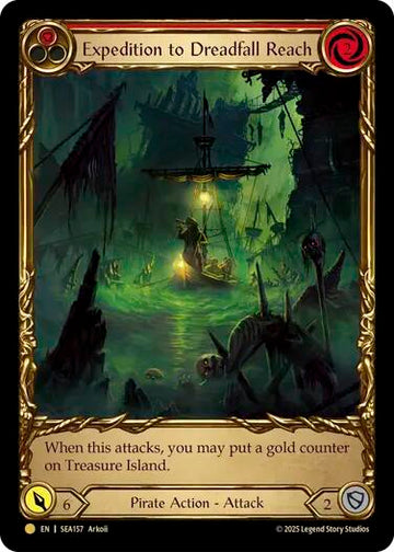 Expedition to Dreadfall Reach (Treasure) [SEA157] [High Seas] Cold Foil