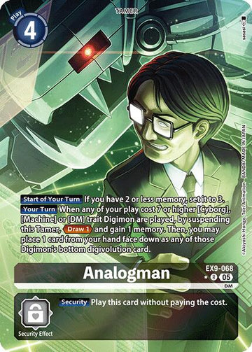 Analogman (Alternate Art) [EX9-068] [Versus Monsters] Foil