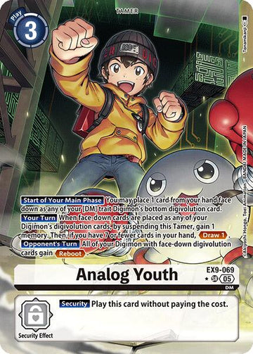 Analog Youth (Alternate Art) [EX9-069] [Versus Monsters] Foil