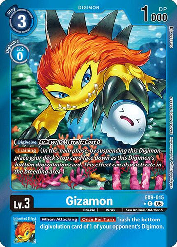 Gizamon (Limited Foil) [EX9-015] [Versus Monsters] Foil