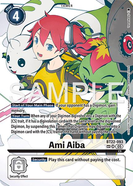Ami Aiba (SP) [BT22-093] [Cyber Eden] Foil