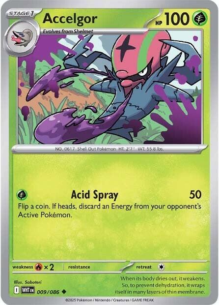 Accelgor [009/086] [White Flare]