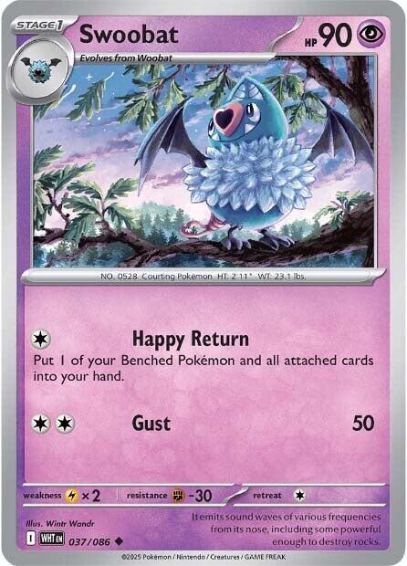 Swoobat [037/086] [White Flare]