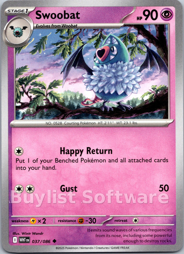 Swoobat [037/086] [White Flare]