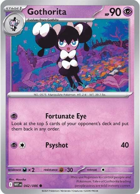 Gothorita [042/086] [White Flare]