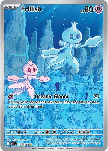 Frillish [126/086] [White Flare] Holofoil
