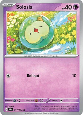 Solosis [037/086] [Black Bolt] Reverse Holofoil