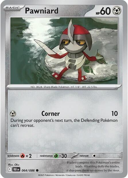 Pawniard [064/086] [Black Bolt] Reverse Holofoil