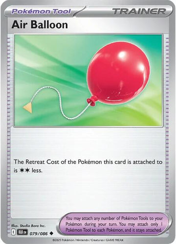 Air Balloon [079/086] [Black Bolt] Reverse Holofoil