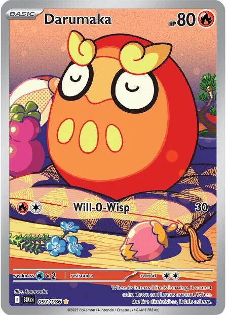 Darumaka [097/086] [Black Bolt] Holofoil