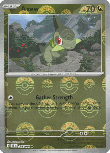 Axew (Poke Ball Pattern) [068/086] [Black Bolt] Holofoil