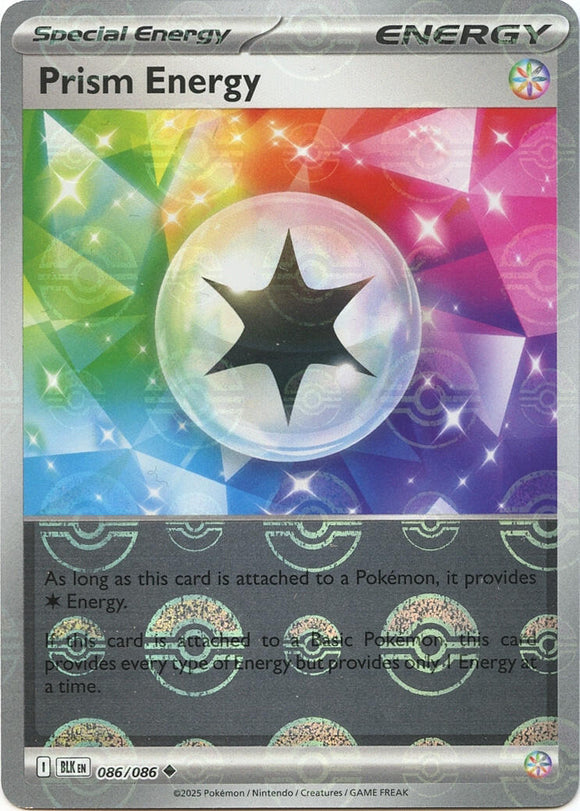 Prism Energy (Poke Ball Pattern) [086/086] [Black Bolt] Holofoil