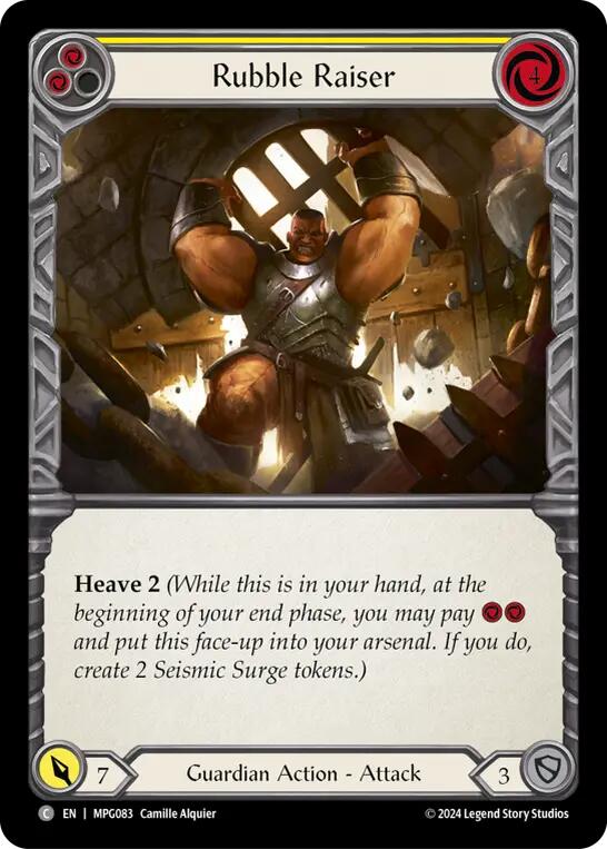 Rubble Raiser (Yellow)